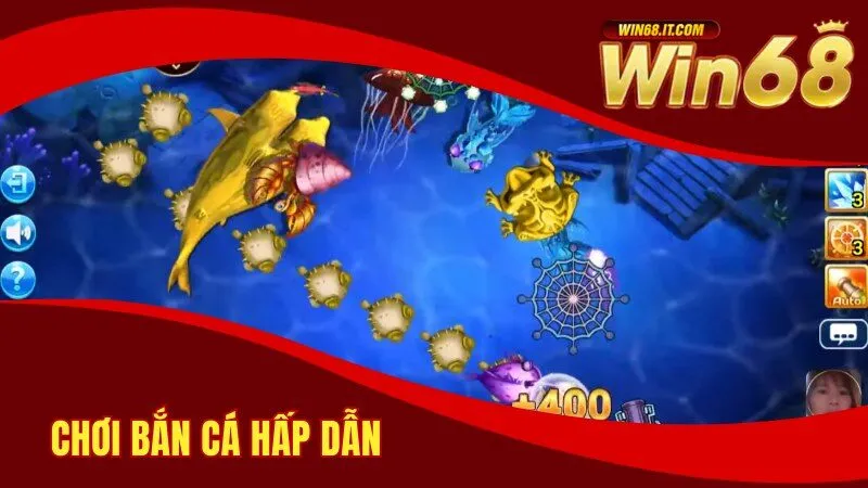 Win68 – Trang Game Bài Uy Tín, Tặng 100K Đăng Ký Miễn Phí 24 Bắn cá đại dương với hệ số nhân thưởng cực lớn